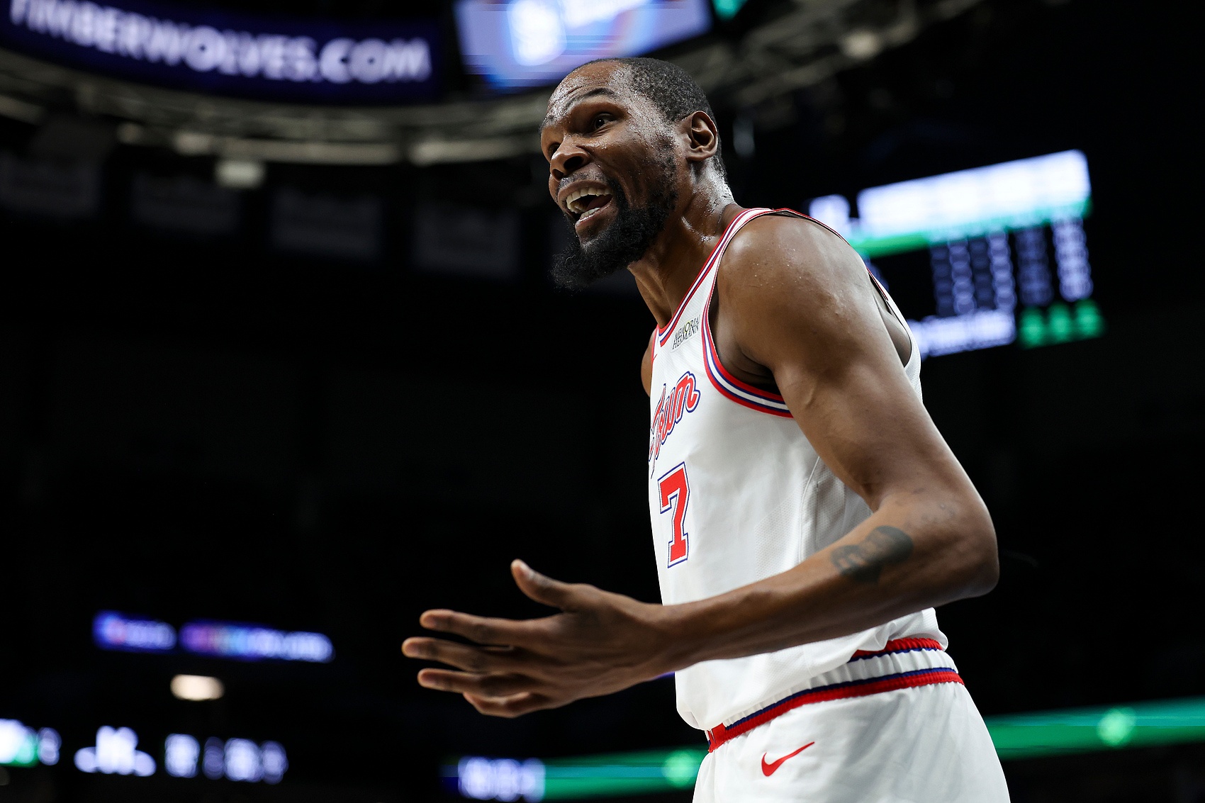 开云体育登录入口-如何应对严密防守？KD：加强对抗&amp;放慢节奏 我拿到球就任我摆布了